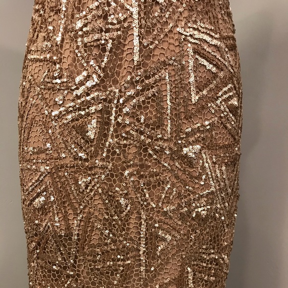 sequined Calvin Klein dress size 4 - Picture 4 of 9